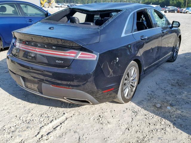 3LN6L5A94HR608414 - 2017 LINCOLN MKZ PREMIE BLACK photo 4