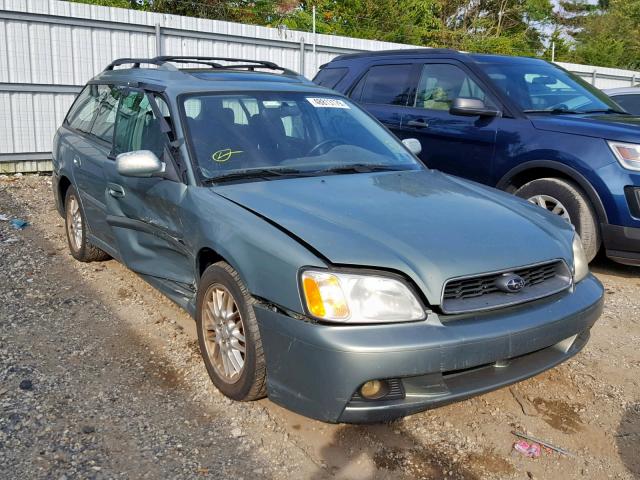 4S3BH625147303220 - 2004 SUBARU LEGACY L S GREEN photo 1