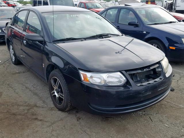 1G8AJ55F47Z200309 - 2007 SATURN ION LEVEL BLACK photo 1
