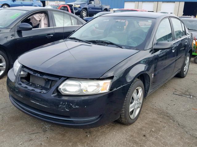1G8AJ55F47Z200309 - 2007 SATURN ION LEVEL BLACK photo 2