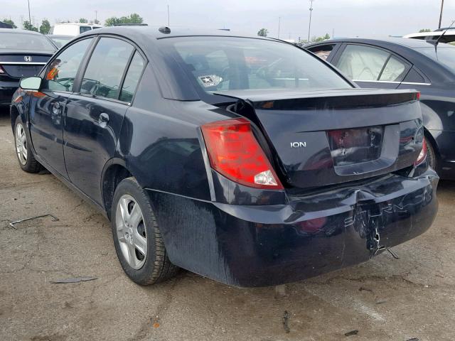 1G8AJ55F47Z200309 - 2007 SATURN ION LEVEL BLACK photo 3
