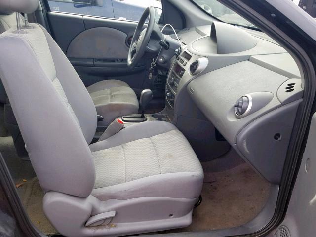 1G8AJ55F47Z200309 - 2007 SATURN ION LEVEL BLACK photo 5