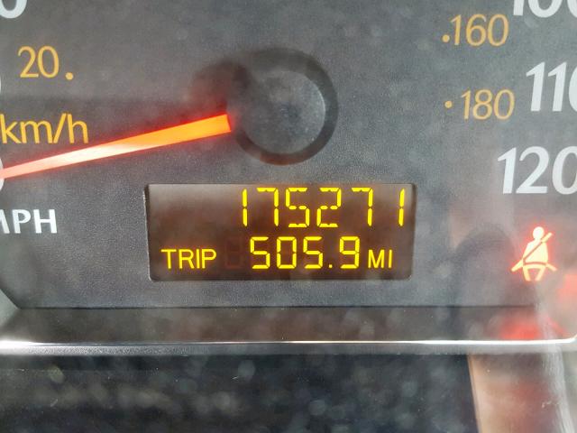 1G8AJ55F47Z200309 - 2007 SATURN ION LEVEL BLACK photo 8