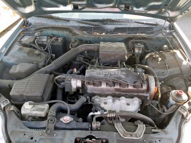 2HGEJ6611YH605465 - 2000 HONDA CIVIC BASE TEAL photo 7