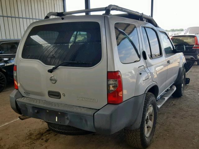 5N1ED28Y04C642380 - 2004 NISSAN XTERRA XE SILVER photo 4