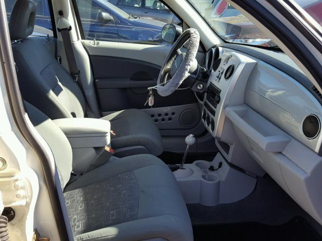 3A4FY48B37T602396 - 2007 CHRYSLER PT CRUISER WHITE photo 5