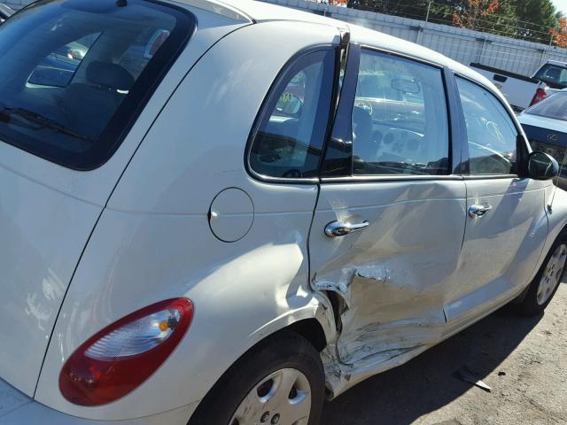 3A4FY48B37T602396 - 2007 CHRYSLER PT CRUISER WHITE photo 9