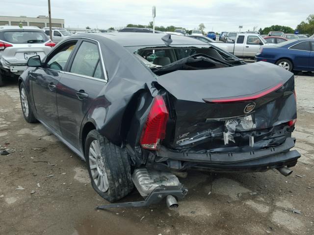 1G6DG5EG9A0108850 - 2010 CADILLAC CTS LUXURY GRAY photo 3