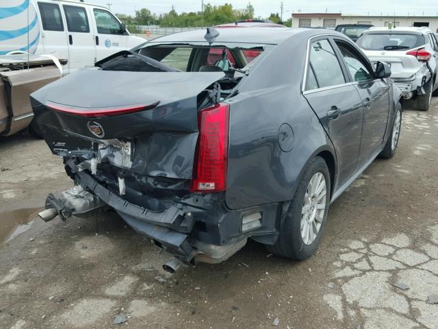 1G6DG5EG9A0108850 - 2010 CADILLAC CTS LUXURY GRAY photo 4