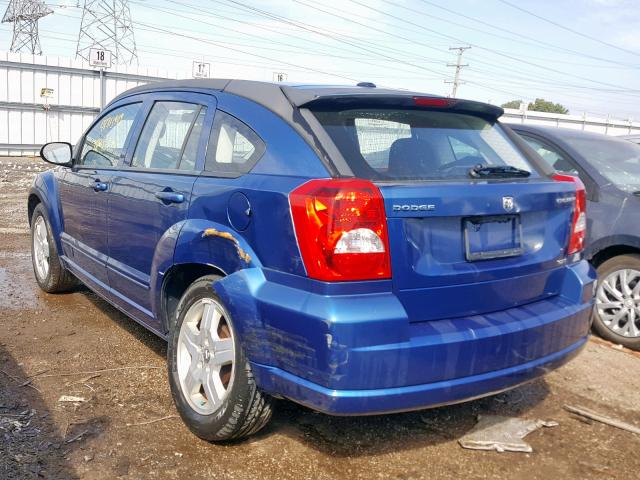 1B3HB48AX9D223946 - 2009 DODGE CALIBER SX BLUE photo 3