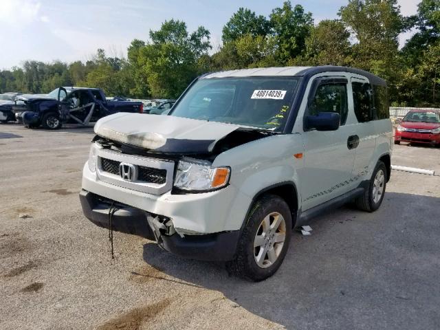 5J6YH28719L000328 - 2009 HONDA ELEMENT EX SILVER photo 2