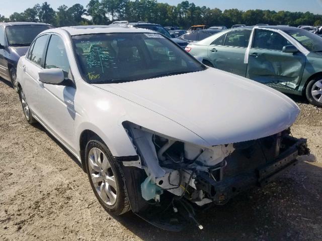 JHMCP26818C044132 - 2008 HONDA ACCORD EXL WHITE photo 1