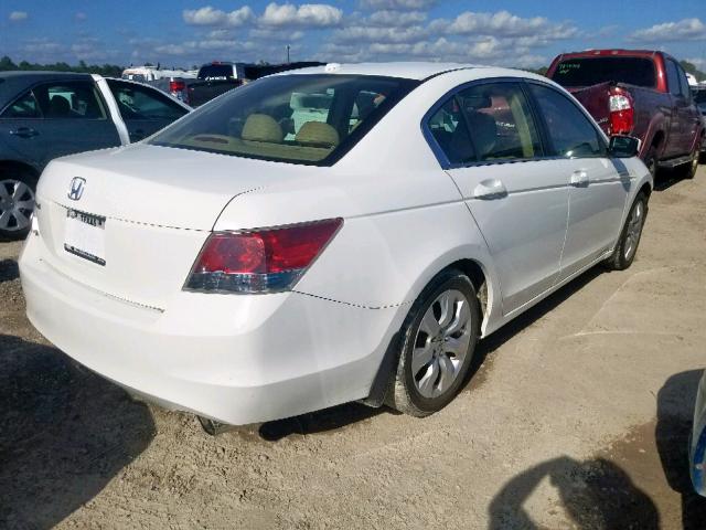 JHMCP26818C044132 - 2008 HONDA ACCORD EXL WHITE photo 4