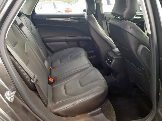 3FA6P0K97FR207615 - 2015 FORD FUSION TIT GRAY photo 6