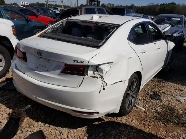 19UUB2F57FA016470 - 2015 ACURA TLX TECH WHITE photo 4