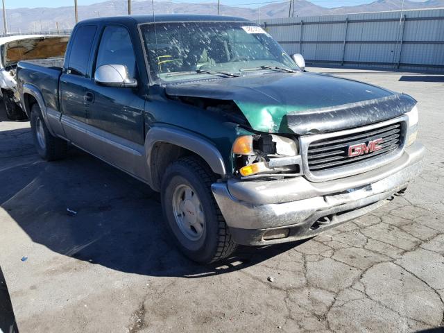 1GTEK19T1XE543745 - 1999 GMC NEW SIERRA GREEN photo 1