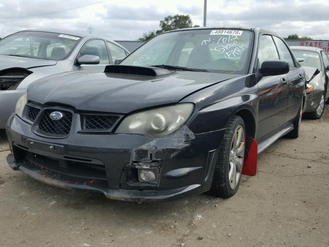 JF1GD74617G518264 - 2007 SUBARU IMPREZA WR BLACK photo 2