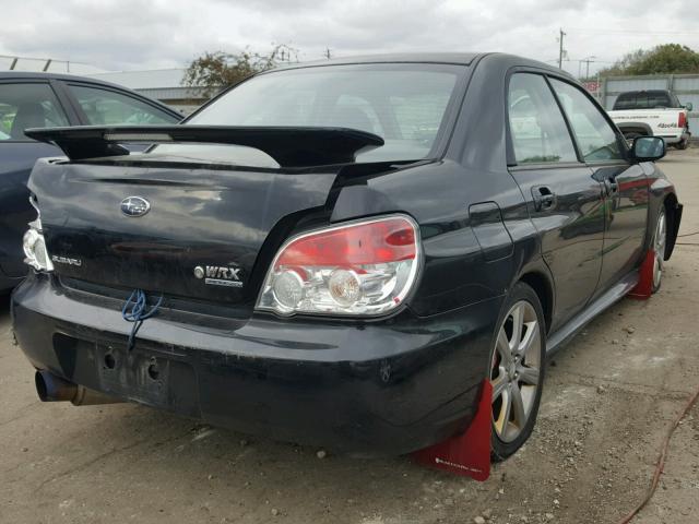 JF1GD74617G518264 - 2007 SUBARU IMPREZA WR BLACK photo 4