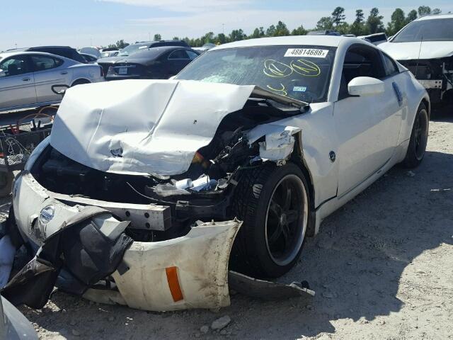 JN1AZ34EX6M352072 - 2006 NISSAN 350Z COUPE WHITE photo 2