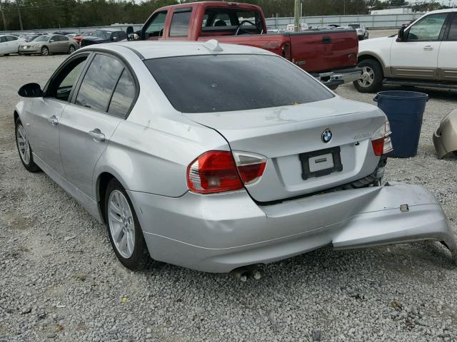 WBAVB17556NK34702 - 2006 BMW 325 I AUTO SILVER photo 3