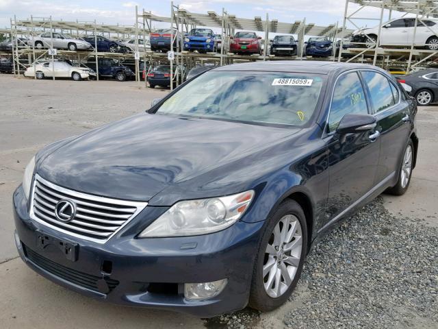 JTHDL5EF7B5003730 - 2011 LEXUS LS 460L CHARCOAL photo 2