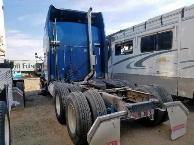 1XKADB9X56J155865 - 2006 KENWORTH CONSTRUCTI BLUE photo 3