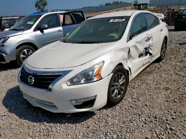 1N4AL3AP2FC491256 - 2015 NISSAN ALTIMA 2.5 WHITE photo 2