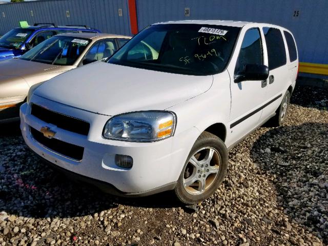 1GNDV23177D218319 - 2007 CHEVROLET UPLANDER L 白色 照片 2