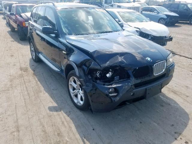 WBXPC93469WJ28538 - 2009 BMW X3 XDRIVE3 BLACK photo 1