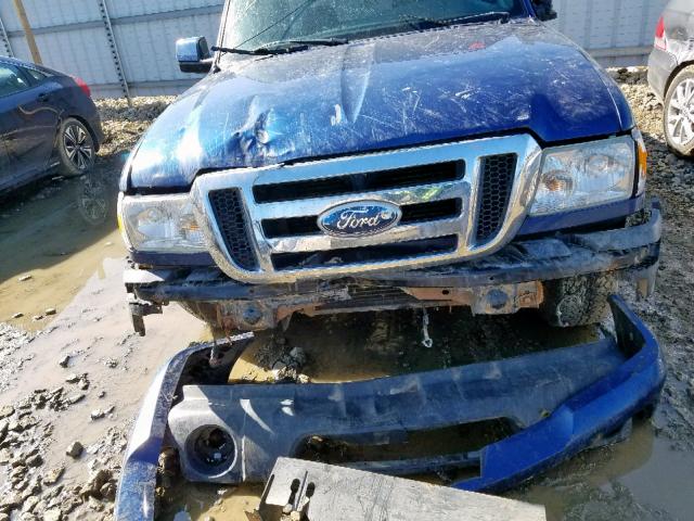 1FTYR44E99PA59820 - 2009 FORD RANGER SUP BLUE photo 9