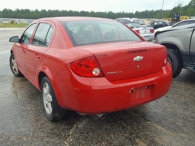 1G1AF5F52A7183356 - 2010 CHEVROLET COBALT 2LT RED photo 3