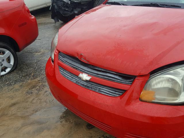 1G1AF5F52A7183356 - 2010 CHEVROLET COBALT 2LT RED photo 9