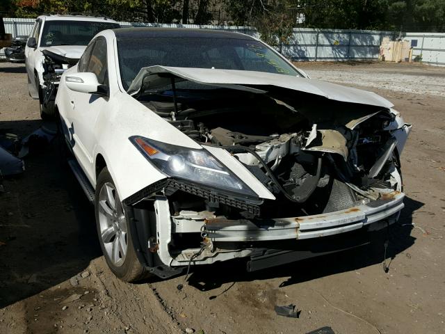 2HNYB1H46CH500586 - 2012 ACURA ZDX TECHNO WHITE photo 1