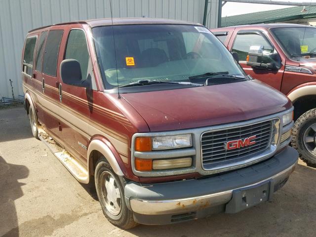 1GDFG15R1X1006019 - 1999 GMC SAVANA RV MAROON photo 1