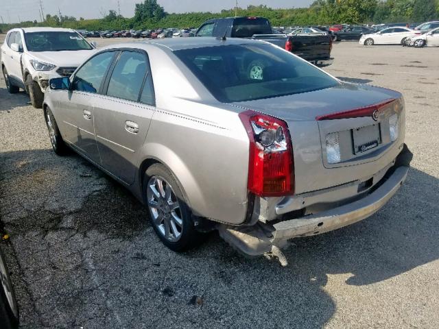 1G6DP577570163320 - 2007 CADILLAC CTS HI FEA SILVER photo 3