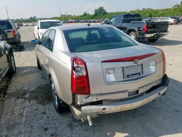 1G6DP577570163320 - 2007 CADILLAC CTS HI FEA SILVER photo 9