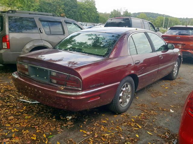 1G4CW54K124205905 - 2002 BUICK PARK AVENU BURGUNDY photo 4