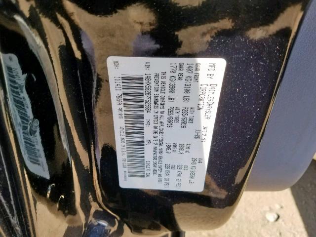 1A8HX58287F525664 - 2007 CHRYSLER ASPEN LIMI BLACK photo 10