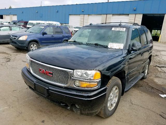 1GKEK63U24J133851 - 2004 GMC YUKON DENA BLACK photo 2