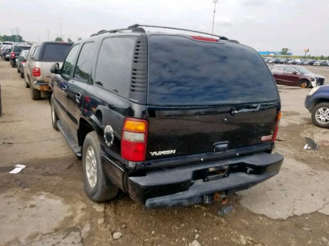 1GKEK63U24J133851 - 2004 GMC YUKON DENA BLACK photo 3