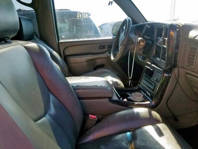 1GKEK63U24J133851 - 2004 GMC YUKON DENA BLACK photo 5