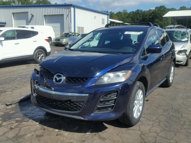 JM3ER2W52A0317913 - 2010 MAZDA CX-7 BLUE photo 2