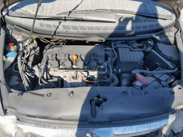 1HGFA16929L014028 - 2009 HONDA CIVIC EXL 灰色 照片 7