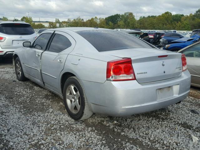 2B3CA3CV7AH152939 - 2010 DODGE CHARGER SX GRAY photo 3