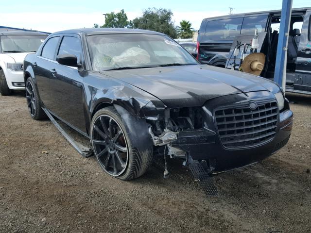 2C3KA43R08H189767 - 2008 CHRYSLER 300 LX BLACK photo 1