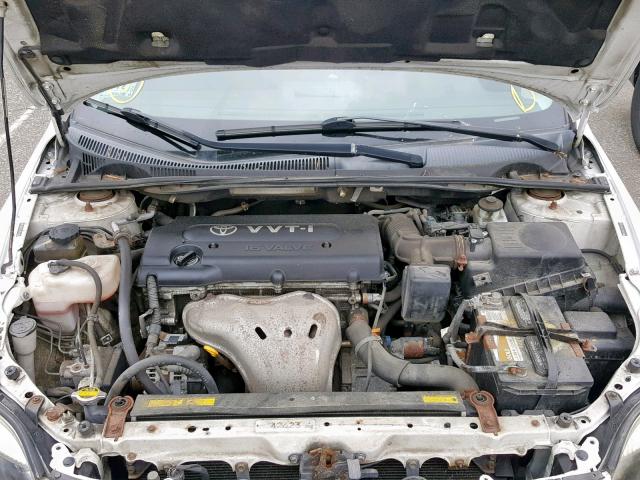 JTKDE177670160480 - 2007 TOYOTA SCION TC თეთრი ფოტო 7