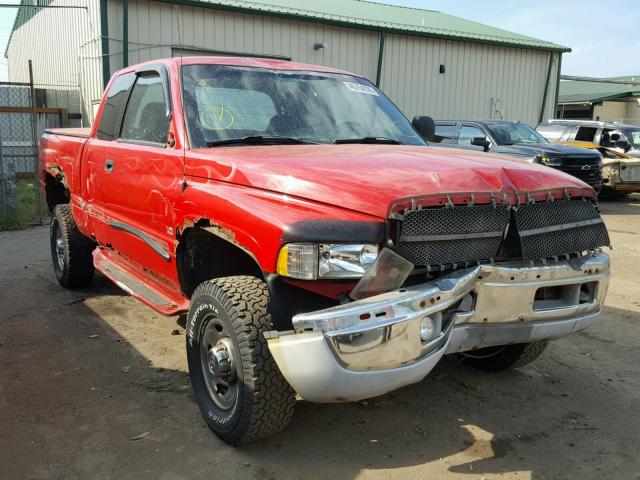 1B7KF23WXXJ579151 - 1999 DODGE RAM 2500 RED photo 1