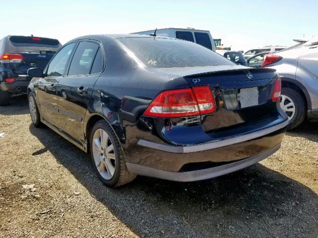 YS3FD49Y771139506 - 2007 SAAB 9-3 2.0T BLACK photo 3