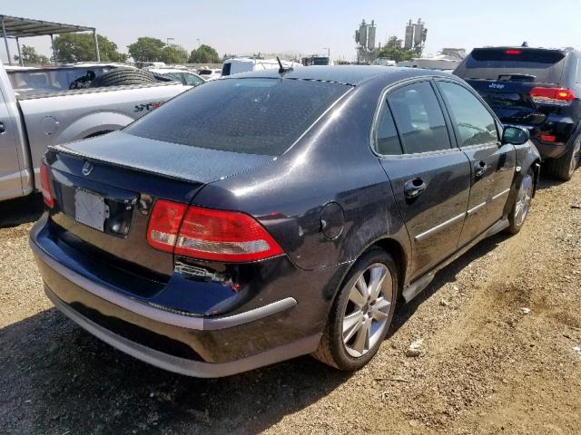 YS3FD49Y771139506 - 2007 SAAB 9-3 2.0T BLACK photo 4