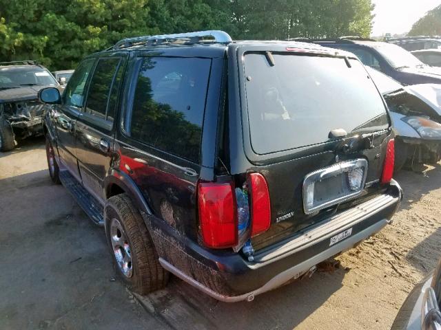 5LMFU28R92LJ07118 - 2002 LINCOLN NAVIGATOR BLACK photo 3